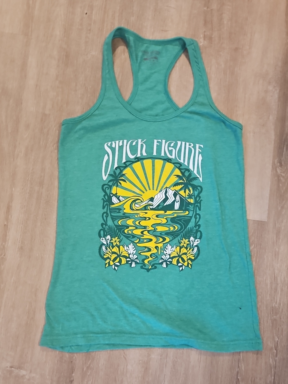 Stick Figure Tank Top Size Medium